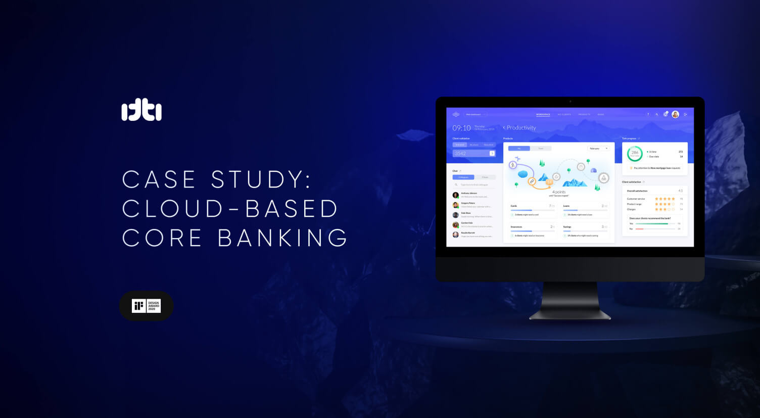 ITTI UX Case Study: Next-Gen Core Banking Digital Transformation in the Cloud